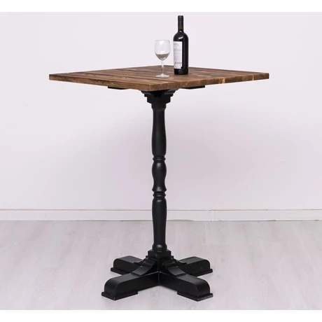 Fenyőfa bárasztal 110 cm szögletes - lavintagehome.hu