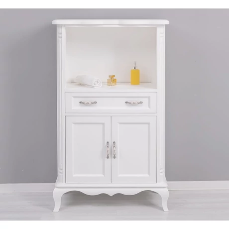 Shabby Chic fenyő fürdőszoba bútor 1fiók, 2ajtó-lavintagehome.hu