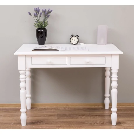 Fenyőfa íróasztal 2 fiókos - lavintagehome.hu