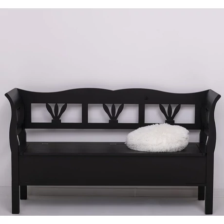 Háromszemélyes fenyőfa pad - lavintagehome.hu