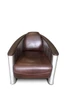 Aero-Konstanz aluminum bőrfotel - lavintagehome.hu
