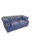 Chesterfield bőr kanapé tölgyfa lábbal 2 személyes - lavintagehome.hu