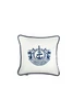 Voyage design díszpárna hímzett - lavintagehome.hu