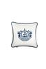 Voyage design díszpárna hímzett - lavintagehome.hu