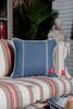 Katalin design díszpárna csíkos - lavintagehome.hu