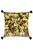 La Voliere design bársony díszpárna  - lavintagehome.hu